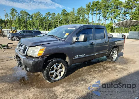 2005 Nissan Titan Xe from USA, damaged, VIN 1N6AA07A75N549637